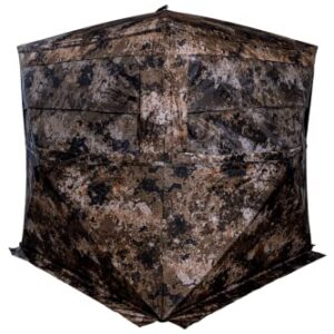 Buck Bourbon Rack House 300+ One Way Mesh Hunting Blind