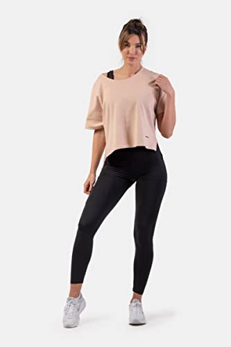 NEBBIA Active High-Waist Smart Pocket Leggings 402 Black