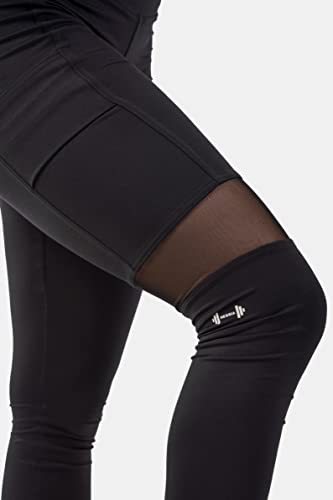 NEBBIA Sporty Smart Pocket High-Waist Leggings 404 Black