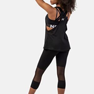 NEBBIA High-Waist ¾ Length Sporty Leggings 406 Black