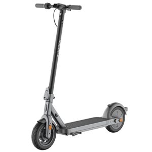 blutron one plus s65 electric scooter for adults, 800w peak power motor, 40 miles ultra long range & 20 mph, folding commuter e scooter, dual brakes & suspension, 10" pneumatic tires