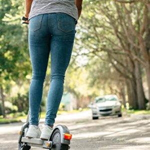 Blutron One Plus S65 Electric Scooter for Adults, 800W Peak Power Motor, 40 Miles Ultra Long Range & 20 MPH, Folding Commuter E Scooter, Dual Brakes & Suspension, 10" Pneumatic Tires