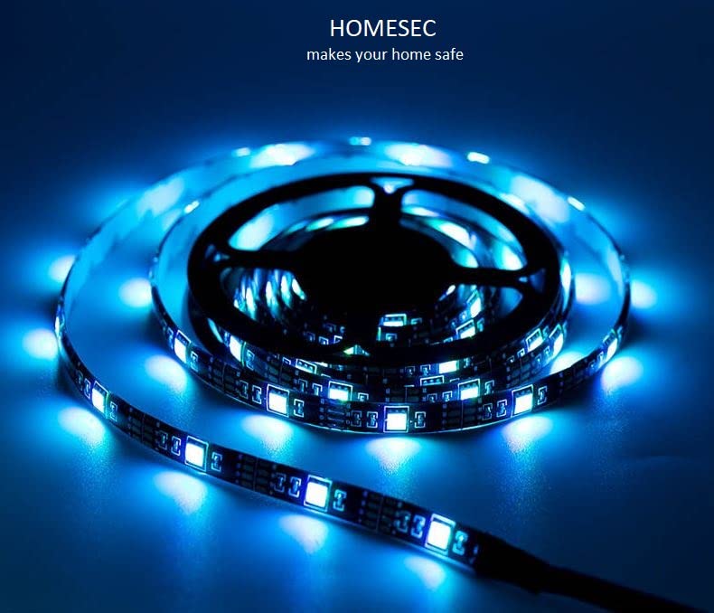 HOMESEC makes your home safe Led Strip Led Light 5050 (30leds/3.28feet, roll Length 39,37ft,12meters)