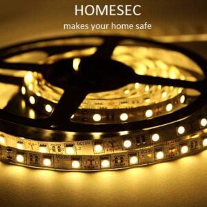 HOMESEC makes your home safe Led Strip Led Light 5050 (30leds/3.28feet, roll Length 39,37ft,12meters)