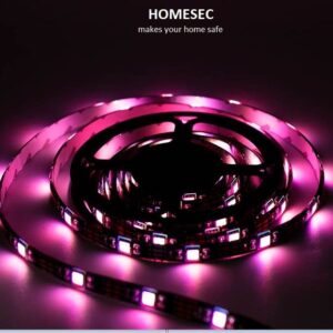 HOMESEC makes your home safe Led Strip Led Light 5050 (30leds/3.28feet, roll Length 39,37ft,12meters)