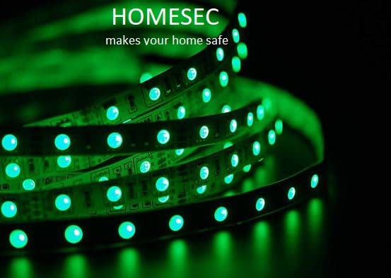 HOMESEC makes your home safe Led Strip Led Light 5050 (30leds/3.28feet, roll Length 39,37ft,12meters)