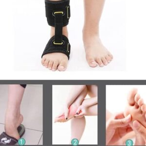 DouHeal AFO Foot Drop Brace for Kids, Children Drop Foot Braces For Walking with Shoes, Improve Walking Gait, Adjustable Foot Orthosis Brace Support for Sleep, Plantar Fasciitis for Left & Right