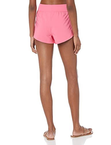 Amazon Essentials Women's Swim Short, Hot Pink, Medium