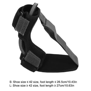 Night Splint, Foot Brace Foot Drop Support Corrector Foot Orthotic Brace Soft Stretching Splint for Heel Spur Arch Ankle Pain for Men Women(S)