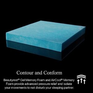 Beautyrest Black Hybrid LX-Class 13.5” Firm Queen Mattress, Cooling Technology, Supportive, CertiPUR-US, 100-Night Sleep Trial, 10-Year Limited Warranty