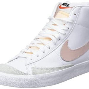 Nike WMNS Blazer Mid '77 Shoes White Oxford Pink Size 8