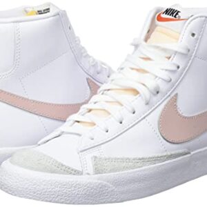 Nike WMNS Blazer Mid '77 Shoes White Oxford Pink Size 8