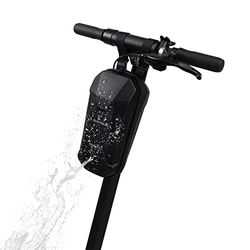 G-CYCLE Waterproof Scooter Bag, Waterproof and Stable Handlebar Bag for Electric Scooter, 3L Large Capacity, Not Including Scooter