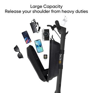 G-CYCLE Waterproof Scooter Bag, Waterproof and Stable Handlebar Bag for Electric Scooter, 3L Large Capacity, Not Including Scooter