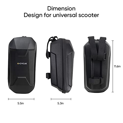 G-CYCLE Waterproof Scooter Bag, Waterproof and Stable Handlebar Bag for Electric Scooter, 3L Large Capacity, Not Including Scooter