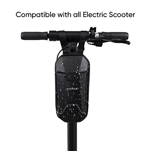 G-CYCLE Waterproof Scooter Bag, Waterproof and Stable Handlebar Bag for Electric Scooter, 3L Large Capacity, Not Including Scooter