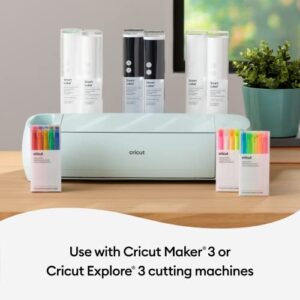Cricut Smart Removable Writable Vinyl (13in x 3ft, White) for Explore and Maker 3 - Matless cutting for long cuts up to 12ft