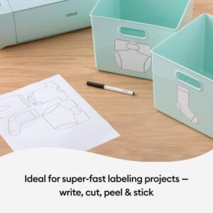 Cricut Smart Removable Writable Vinyl (13in x 3ft, White) for Explore and Maker 3 - Matless cutting for long cuts up to 12ft