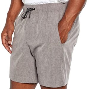 Eddie Bauer Men's Woven Tech Short (Gargoyle, XXL)