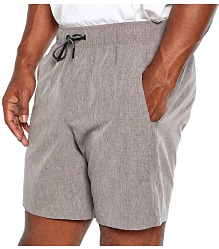 Eddie Bauer Men's Woven Tech Short (Gargoyle, XXL)