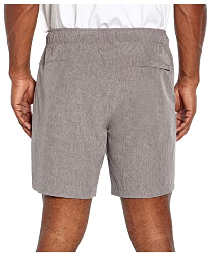 Eddie Bauer Men's Woven Tech Short (Gargoyle, XXL)