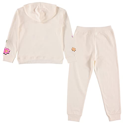 Disney Lilo & Stitch Clothing Set, Sweatshirt Hoodie and Jogger, 2-Piece Outfit Set - Girls Sizes 4-16 Ivory