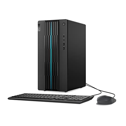 Lenovo IdeaCentre Gaming 5i - 2022 - Gaming Desktop - NVIDIA GeForce RTX 3050 - Intel i5 12400-8GB RAM - 512GB SSD - Win 11 - Black - Mouse & Keyboard - Free 3-Month Xbox GamePass