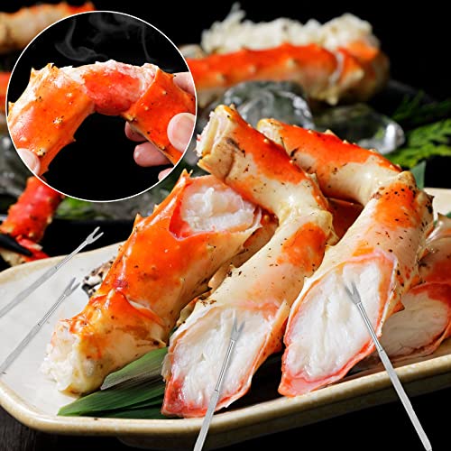 41 Pcs Seafood Tools Set Including Lobster Crackers, Stainless Steel Seafood Forks and Storage Bag, Nut Cracker Set Lobster Crackers Opener Shellfish for Kitchen Seafood Party Supplies