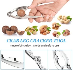 41 Pcs Seafood Tools Set Including Lobster Crackers, Stainless Steel Seafood Forks and Storage Bag, Nut Cracker Set Lobster Crackers Opener Shellfish for Kitchen Seafood Party Supplies