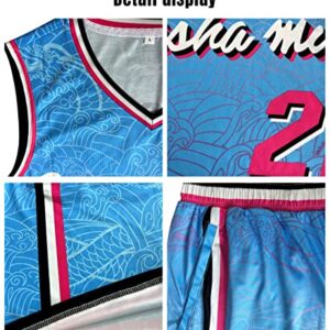 Custom Basketball Jersey for man women uniform Suit Kids Adults Personalized Jersey (White)