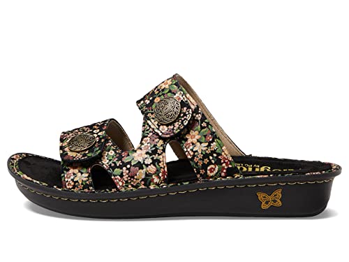 Alegria Women's Violette Earthy Bloom Slide Sandal 8-8.5 M US