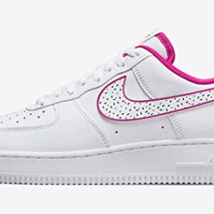 Nike Women's Air Force 1 Low '07 Size 6.5 US- DV3809 100 Dragonfruit White/White-pink Prime