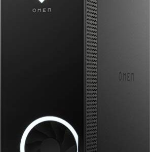 HP 2022 OMEN 30L Gaming Desktop AMD Ryzen 5 5600G 6-Core CPU AMD Radeon RX 6600 XT (8GB GDDR6) 64GB DDR4 2TB SSD + 2TB HDD Tempered Glass Side Panel Windows 11 Pro w/RATZK 32GB USB Drive