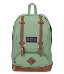 jansport cortlandt 15-inch laptop backpack-25 liter travel pack, loden frost, one size