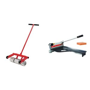 roberts 10-950 75-pound heavy duty vinyl and linoleum floor rollers & norske tools newly improved nmap001 13 inch laminate flooring and siding cutter