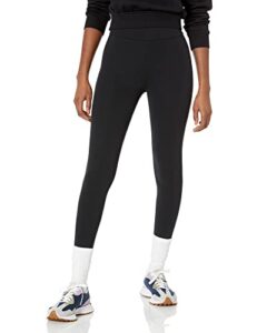 amazon essentials women's ponte legging (available in plus size), black, x-large