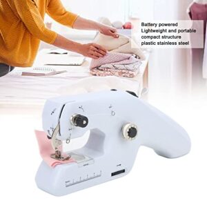 Handheld Sewing Machine, Mini Portable Electric Sewing Machine Cordless Sewing Machine for Adult Easy to Use and Fast Stitch Suitable for Clothes Fabrics DIY Home Travel