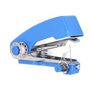 mini portable sewing machine, multifunction handheld stitching machine portable mini sewing tool simple operation handheld sewing device suitable for beginners