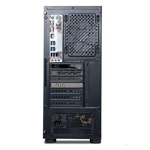 MXZ Gaming Desktop Computer, AMD Ryzen 5 5500, GTX1660S 6GB, 16GB DDR4, NVME 500GB SSD, 6RGB Fans, Win 11 Pro Ready, Gamer Desktop Computer(R5 5500| GTX1660S)