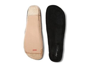 alegria replacement insole black micro suede eu 36 (us women's 6-6.5) regular