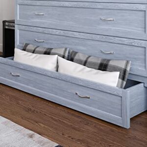 AFI, Northfield Murphy Bed Chest, Queen, Driftwood