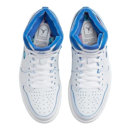 Jordan 1 Zoom CMFT Women White/Hyper Royal-Black DV5575-140 8.5