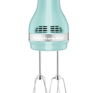 KitchenAid 3 Speed Ultra Power Hand Mixer Blend Mash Puree Aqua Sky Blue