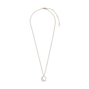 Pura Vida 18" Rose Gold Opal Crescent Pendant Necklace - Statement Necklace with Rose Gold Chain - Rose Gold Necklace for Women, Long Necklaces for Teen Girls, Boho Jewelry for Women - 3" Extender