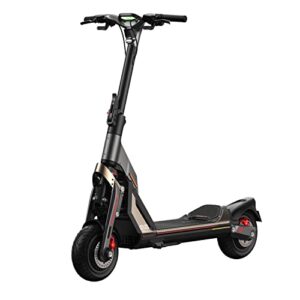 segway superscooter gt2p electric scooter, up to 55.9 miles and 43.5 mph, e scooter adults for commuting w/t 11" anti-puncture tubeless tires, 2wd, transparent display, suspension system