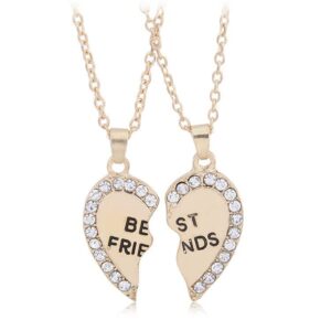best friend birthday christmas gifts for girls broken heart necklace for bff bestie matching necklaces for best friends long distance bff gifts for teen girls