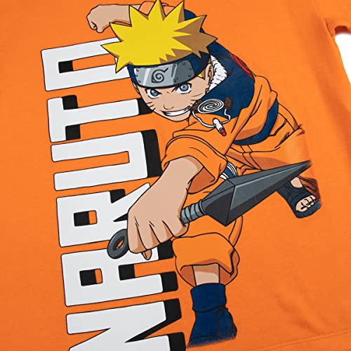 Naruto Uzumaki Crew Neck Short Sleeve 4pk Boy's Tees-XL Multicolored