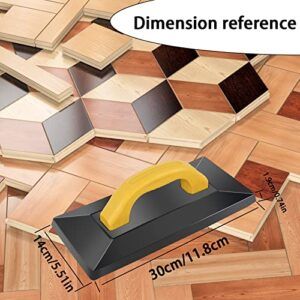 XINEHE Tapping Block Flooring Tools, Heavy Big for Vinyl Plank with Wood Handle Thick and Heavy-Duty PVC no Needing Hammer Installing Hardwood Floor, Plank, Laminate Flooring