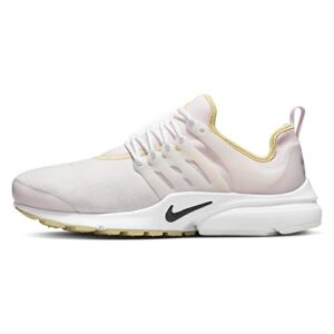 nike women's air presto running shoes,light soft pink/summit white/lemon wash/dark smoke grey, 6 us