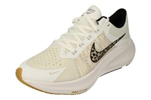 nike womens zoom winflo 8 prm running trainers da3056 sneakers shoes (uk 6 us 8.5 eu 40, white black wheat 100)